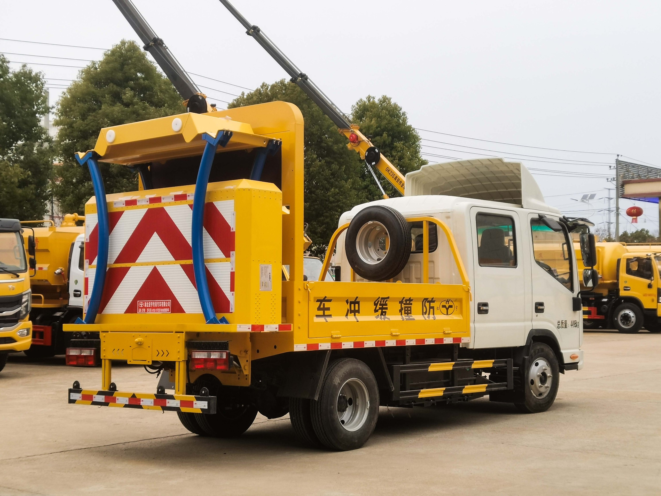 江淮纯电动70/80K防撞缓冲车